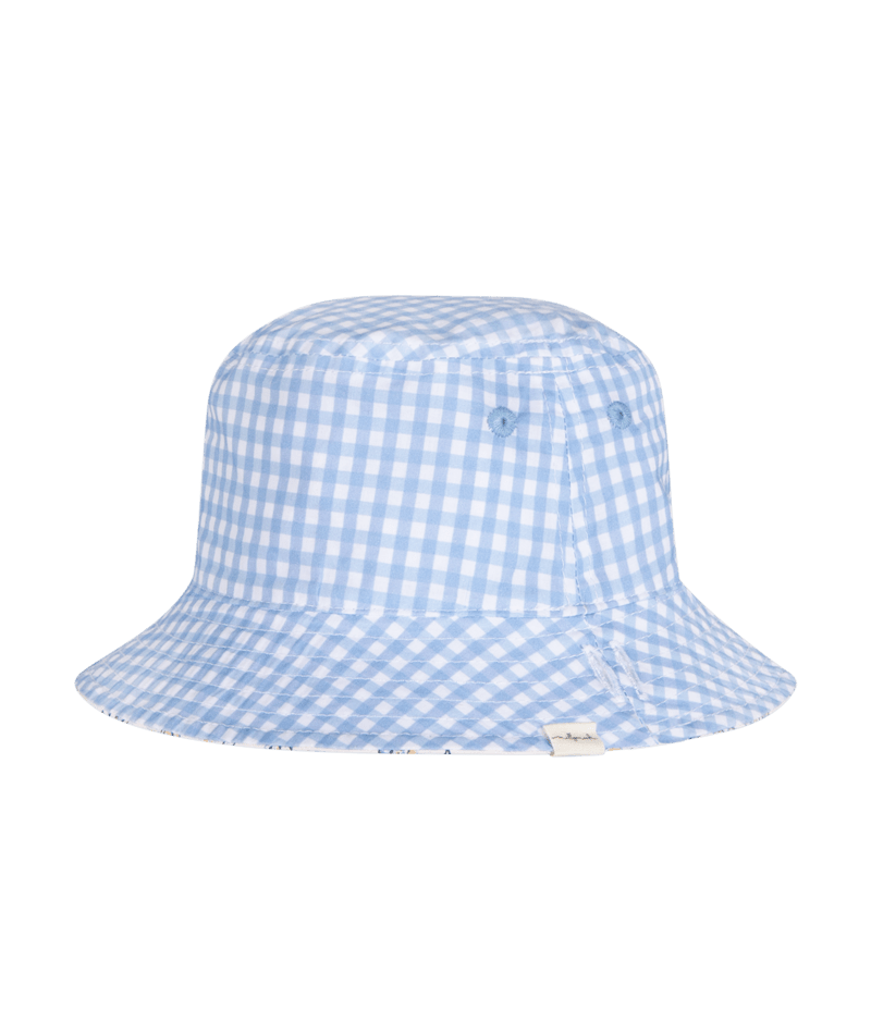 Millymook Baby Girls Bucket Hat - Natural Flower Pattern Print - Nora